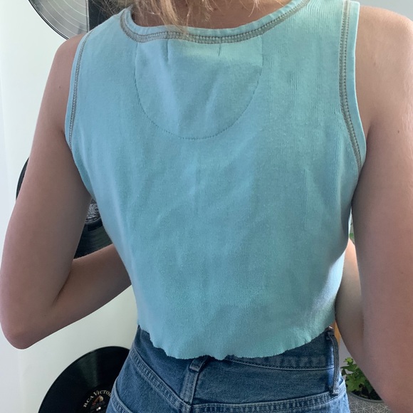 🪴vintage blue tank🪴 - Picture 2 of 2